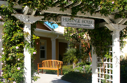 Heritage House entrance